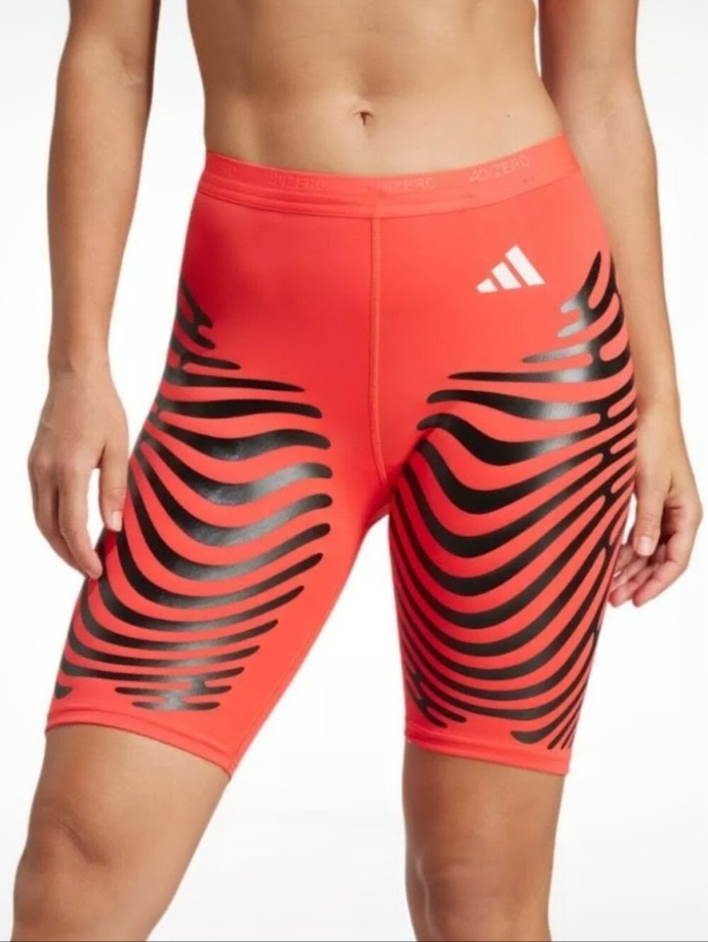 Adidas Womens Small Rheon Pro Elite Team Adizero Half Tights Shorts IX8977